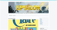 Desktop Screenshot of epsilongrafix.de
