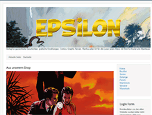 Tablet Screenshot of epsilongrafix.de